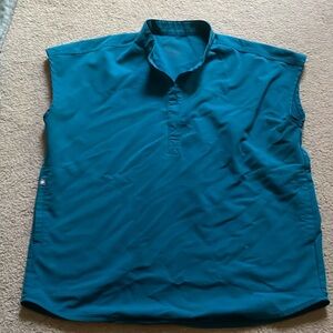 FIGs scrubs set, Caribbean blue